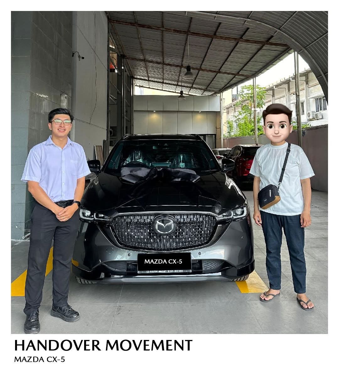 Serah terima unit Mazda CX-5